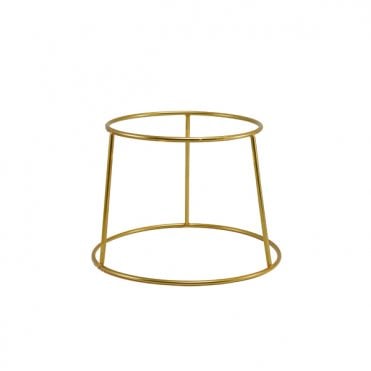 GenWare Gold Anti-Slip Round Buffet Riser 18cm