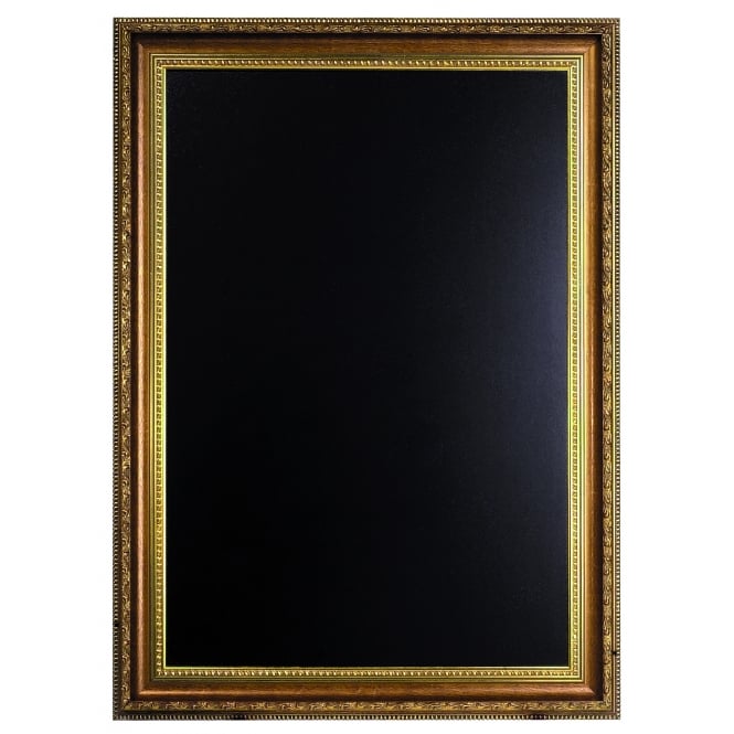 Genware Gold Chalk Board 85 X 65cm