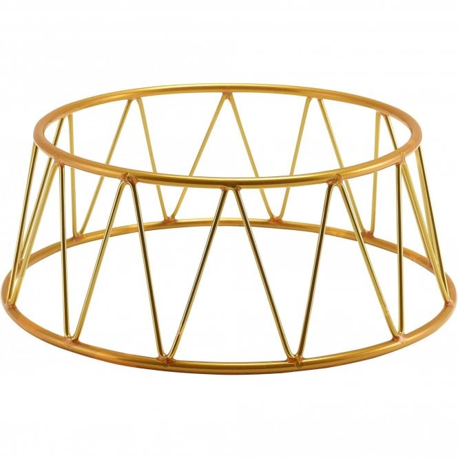 Genware  Gold Crown Buffet Riser 10cm