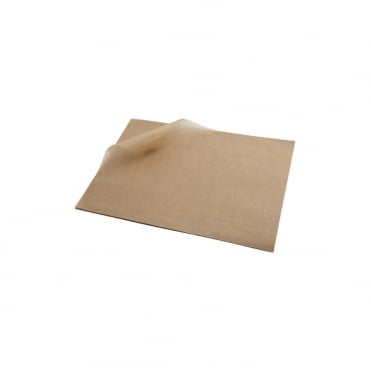 Greaseproof Paper Brown 25 x 20cm