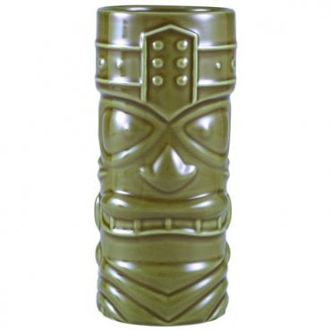 Genware Green Tiki Mug 40cl/ 14oz | Box of 4