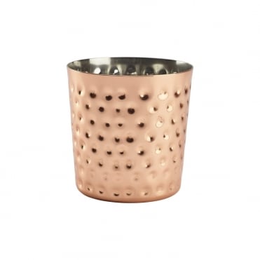 Hammered Copper Plated Serving Cup 8.5 x 8.5cm | Box of 12