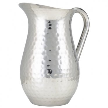 GenWare Hammered Stainless Steel Water Jug 2L/ 67.6oz