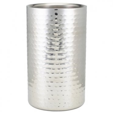 GenWare Hammered Stainless Steel Wine Cooler