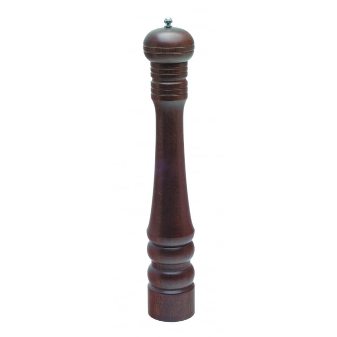 Genware Heavy Wood Pepper Mill 9