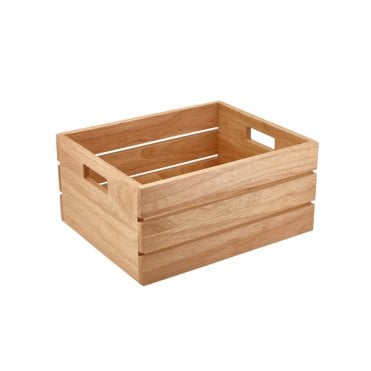 Hevea Wood Box/ Riser GN 1/2
