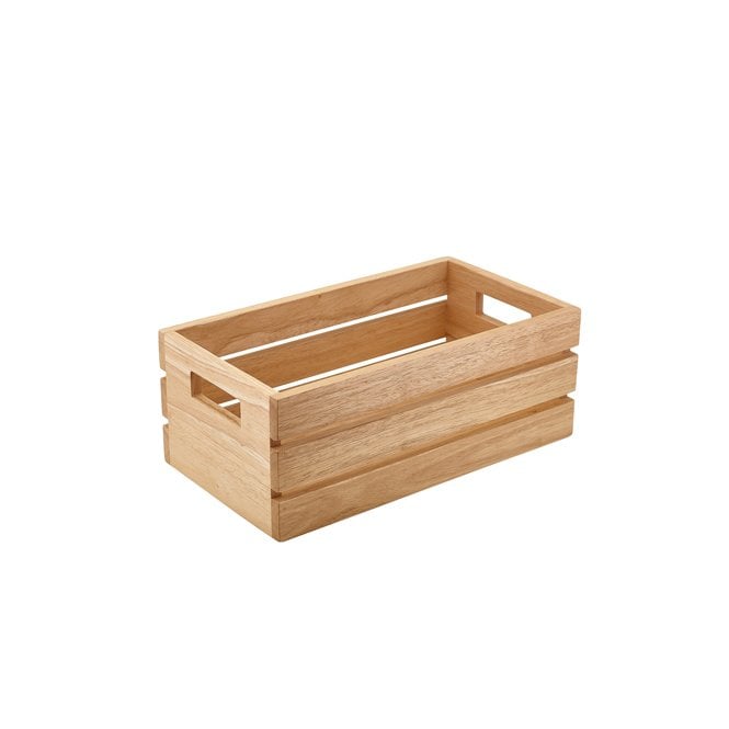 Genware Hevea Wood Box/ Riser GN 1/3