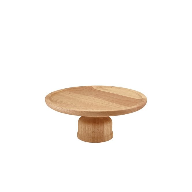 Genware Hevea Wood Cake Stand