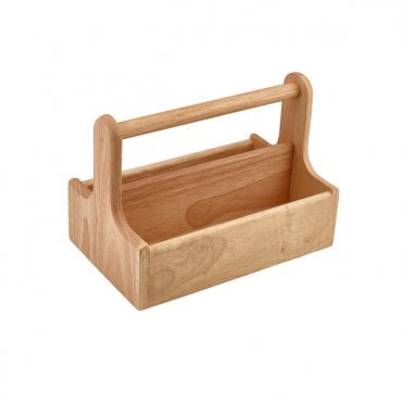 Hevea Wood Table Caddy