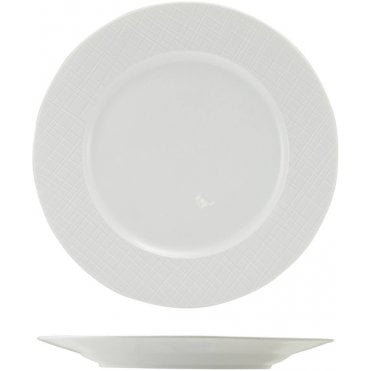 Incise Porcelain Lavara Winged Plate 23cm | Box of 6