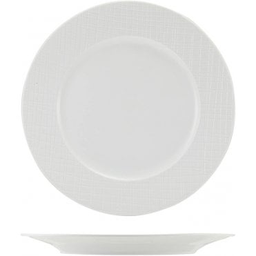 Incise Porcelain Lavara Winged Plate 25.5cm | Box of 6