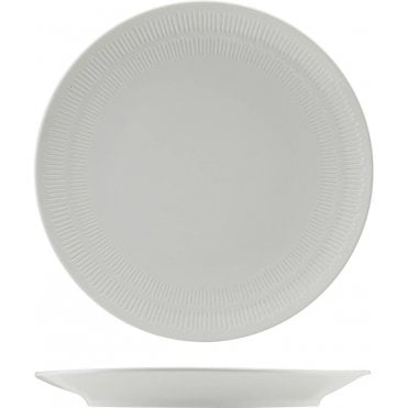 Incise Porcelain Solara Coupe Plate 28cm | Box of 4