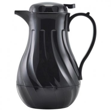 Insulated Beverage Server Black 40oz 1.2Ltr