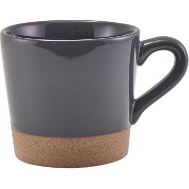 GenWare Kava Dark Grey Stoneware Coffee Cup 34cl/ 12oz | Box of 6