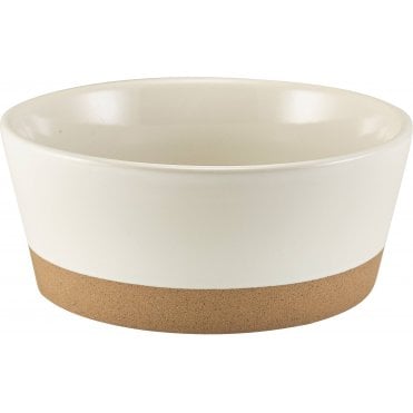 GenWare Kava White Stoneware Bowl 15.5cm | Box of 6