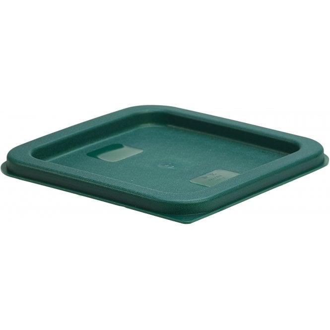Genware Lid Square Container 1.9/ 3.8L Green
