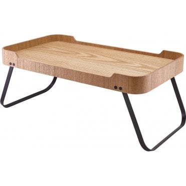 GenWare Light Wood Veneer Room Service Tray 59 x 30 x 23cm