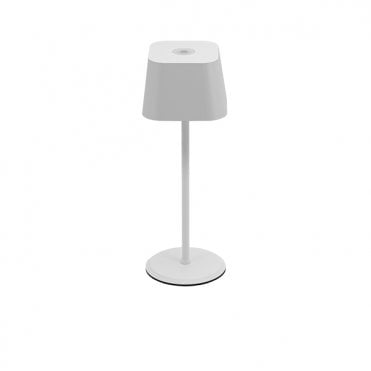 Malta LED Cordless Table Lamp White 22cm