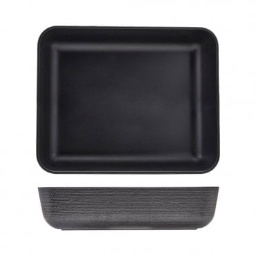 GenWare Melamine Black Jute Deep Dish GN 1/2