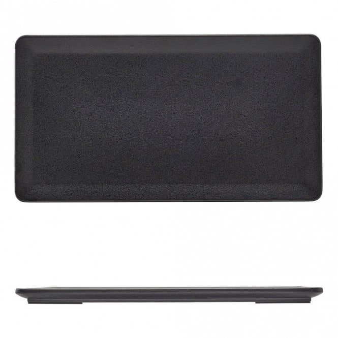 Genware  Melamine Black Tableau Platter GN 1/3