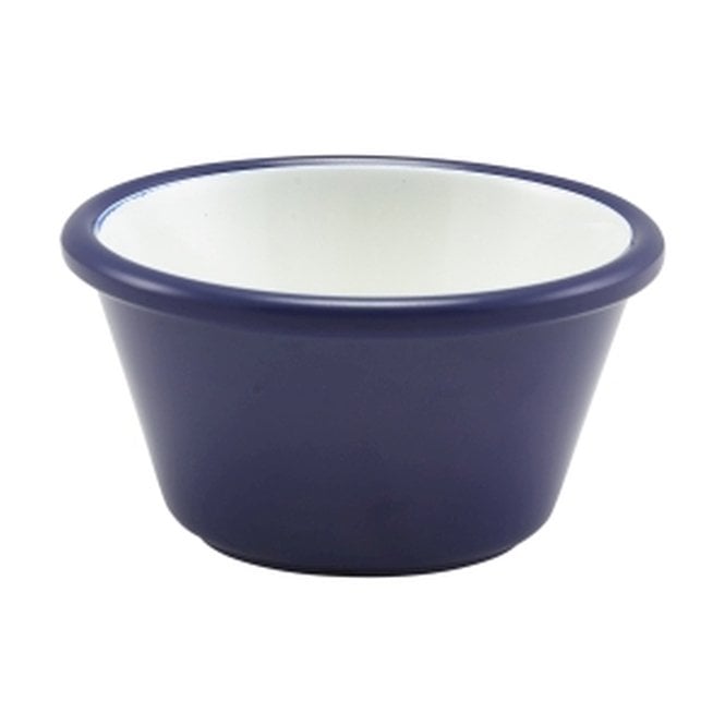 Genware  Melamine Blue And White Two Tone Ramekin 59ml/ 2oz | Box of 24