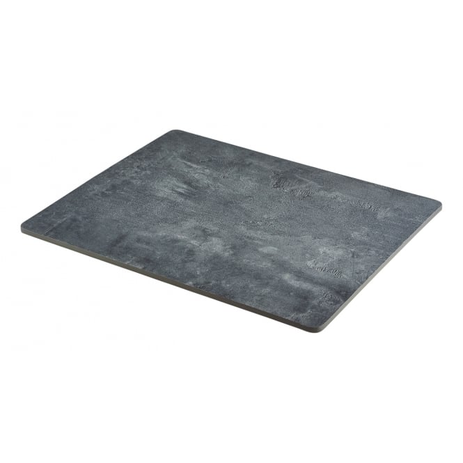 Genware  Melamine Concrete Effect Platter GN 1/2