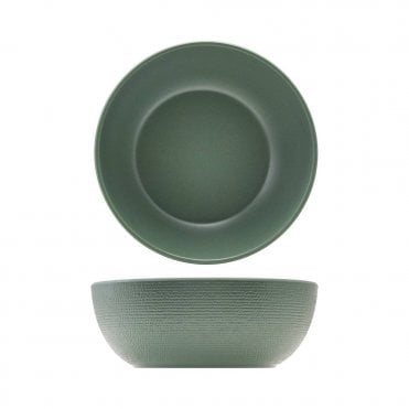 GenWare Melamine Green Jute Buffet Bowl 20 x 7.5cm