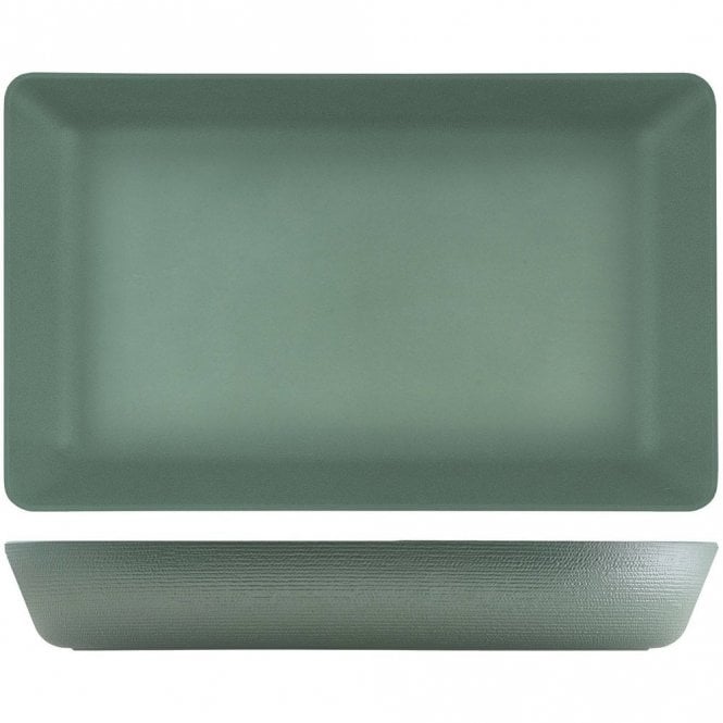 Genware  Melamine Green Jute Deep Dish GN 1/1
