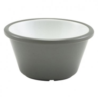 GenWare Melamine Grey And White Two Tone Ramekin 59ml/ 2oz | Box of 24