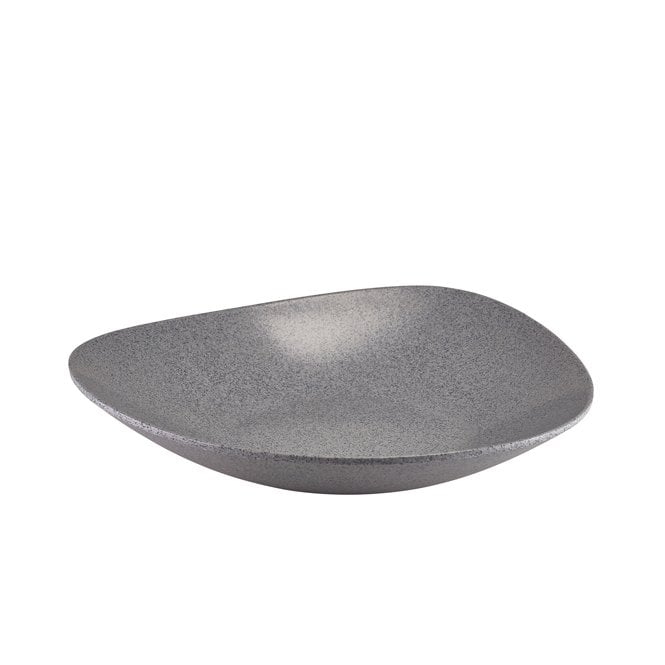 Genware Melamine Grey Granite Triangular Buffet Bowl 42cm