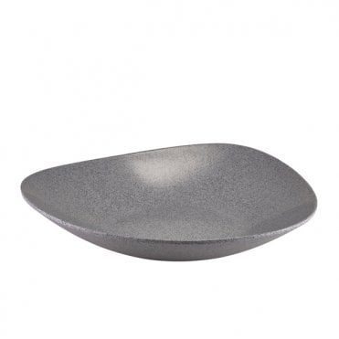 Melamine Grey Granite Triangular Buffet Bowl 42cm