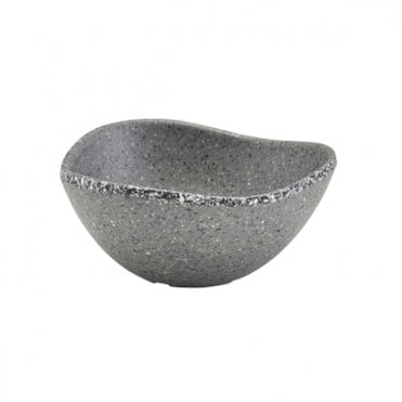 GenWare Melamine Grey Granite Triangular Ramekin 100ml/ 3.5oz | Box of 24