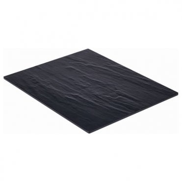 GenWare Melamine Slate Effect Platter GN 1/2