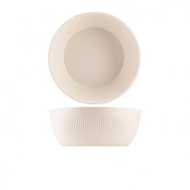 Melamine White Aria Buffet Bowl 30 x 11.5cm