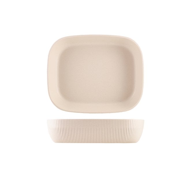 Genware Melamine White Aria Deep Dish GN 1/2