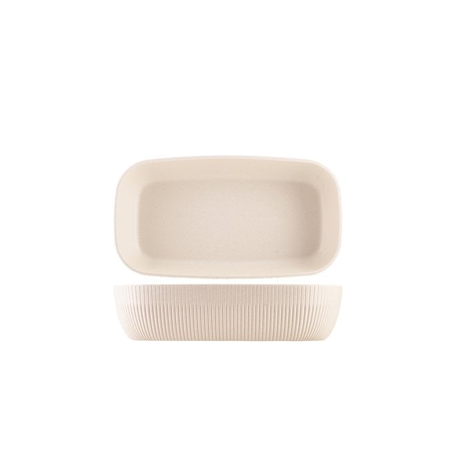 Genware Melamine White Aria Deep Dish GN 1/3