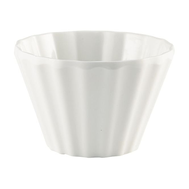 Genware  Melamine White Cupcake Ramekin 90ml/ 3oz | Box of 24