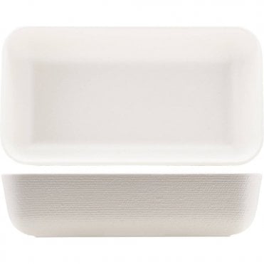 GenWare Melamine White Jute Deep Dish GN 1/3