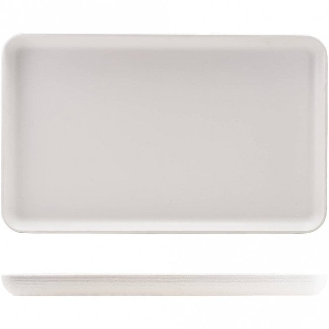 Genware  Melamine White Jute Platter GN 1/1