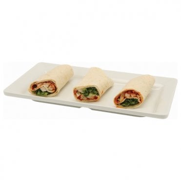 GenWare Melamine White Platter GN 1/3