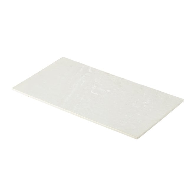 Genware  Melamine White Slate Effect Platter GN 1/3