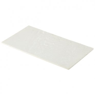 GenWare Melamine White Slate Effect Platter GN 1/3