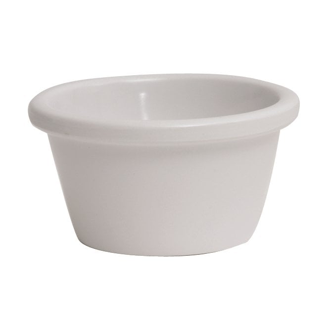 Genware  Melamine White Smooth Ramekin 85ml/ 3oz | Box of 24