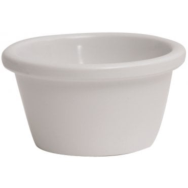 GenWare Melamine White Smooth Ramekin 85ml/ 3oz | Box of 24
