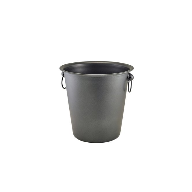 Genware  Metallic Black Wine Bucket