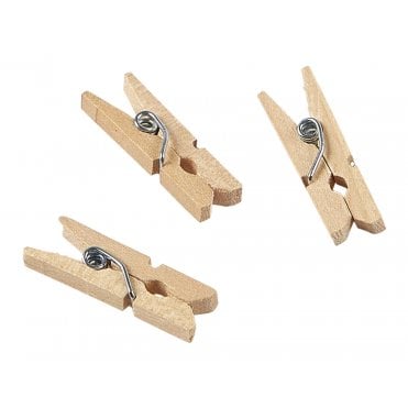 Miniature Wooden Pegs 2.5cm/ 1"  (1000pcs)