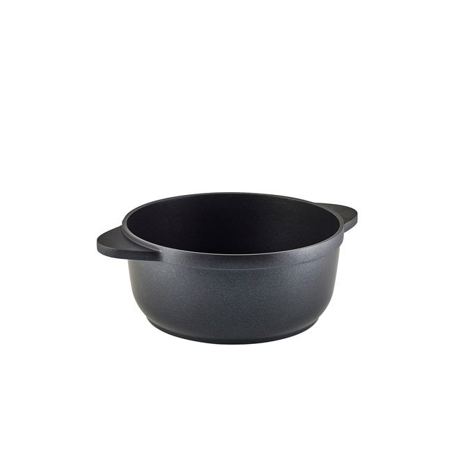 Genware  Non-Stick Cast Aluminium Casserole Dish 24cm