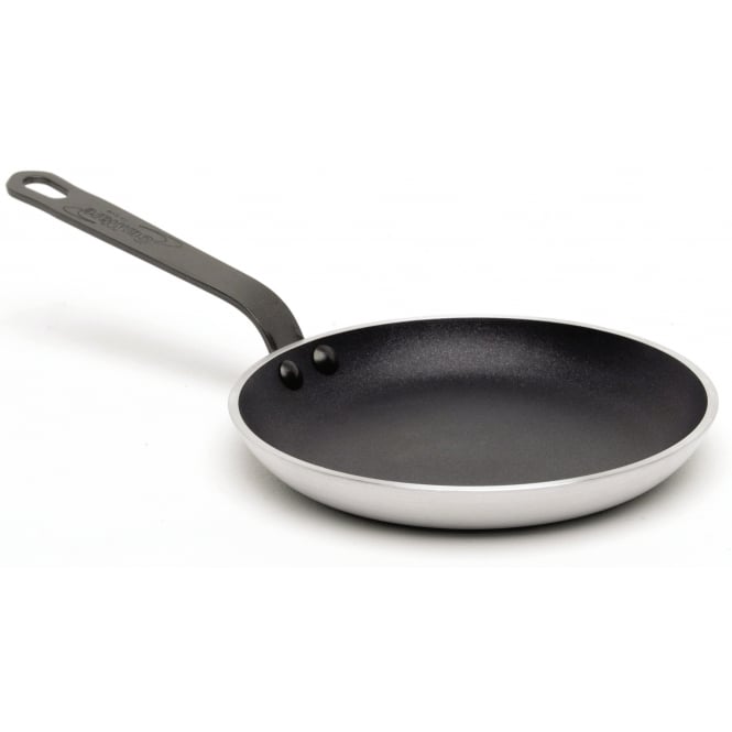Genware Non Stick Teflon Aluminium Blinis Pan 12cm