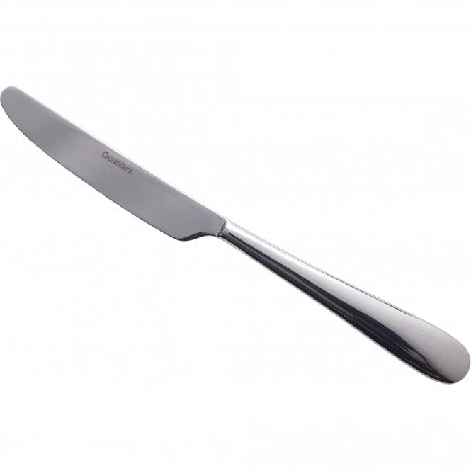 Genware  Novara Table Knife 18/10 (Dozen)