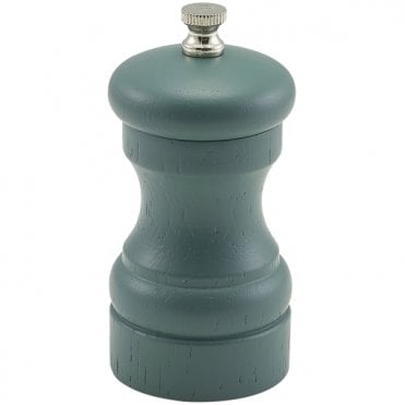 Olive Green Wooden Salt/ Pepper Grinder 10cm | Box of 6